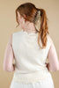 Sassy Stroll Embroidered Floral V-Neck Sleeveless Vest
