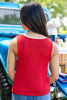 Starburst Babe V-Neck Tank Top