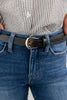 Sweet & Simple U Shaped Buckle Belt
