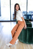 Bonfire Babe Rust Colored Jeans