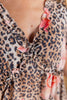 Floral Instinct Leopard & Lily Babydoll Top