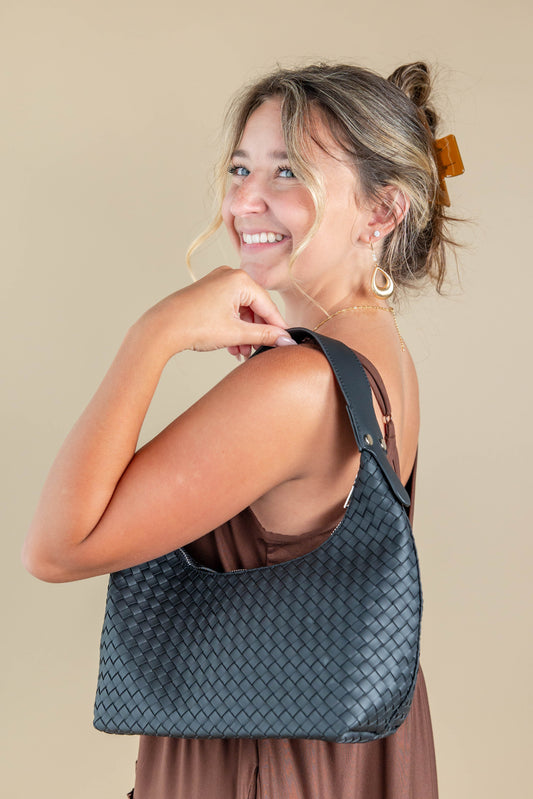 Woven Wonder Shoulder Bag