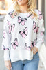 Flutter Away Butterfly Sweater