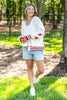 Star Status Americana Long Sleeve Knit Cardigan