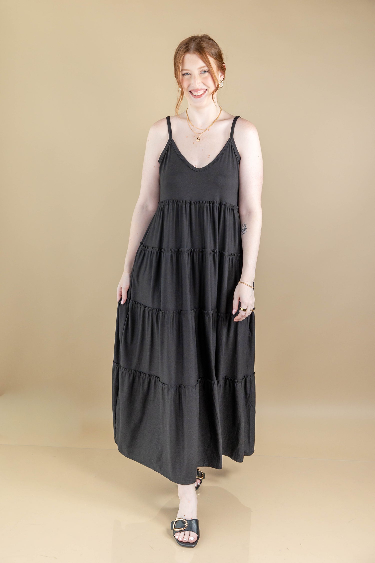 a line day dress A New Day Sleeveless Maxi High-Neck A-Line Dress size XS - Red/Pockets - NEW