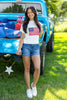 USA Energy American Flag Cotton Blend Sweater