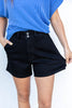 Back in Black Trouser Shorts