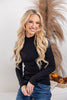 Pretty Moment Fitted Long Sleeve Sweater