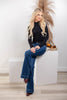 Pretty Moment Fitted Long Sleeve Sweater