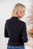 Pretty Moment Fitted Long Sleeve Sweater