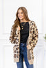 Spotted Charm Leopard Sweater Cardigan