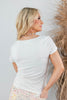 Sleek Silhouette Square Neck Cap Sleeve Top