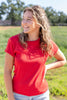 Weekend Daydreams Cotton Blend Crew Neck Tee