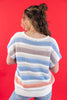 Sunny Honey Striped Short Sleeve Top