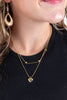 Simple Love Heart Pendant Layered Necklace