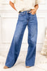 Coachella Valley Tummy Control Wide Leg Judy Blue Jeans