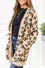 Spotted Charm Leopard Sweater Cardigan