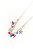 Party In America Charm Necklace