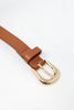 Sweet & Simple U Shaped Buckle Belt