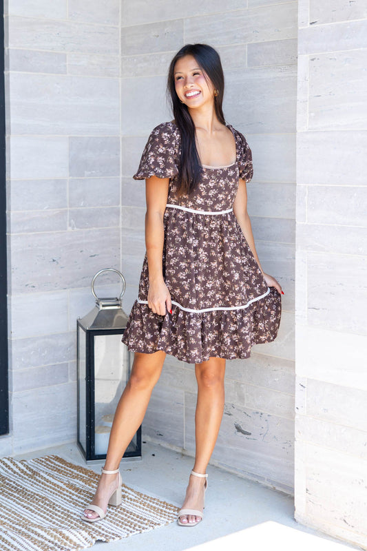 Honeywood Fields Mini Dress