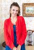 Layer Love Soft Cotton Blend Button Down Cardigan