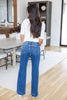 Dark River Clean Wide Leg Jeans