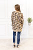 Spotted Charm Leopard Sweater Cardigan