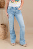Make Your Mark Low Rise Flare Jeans