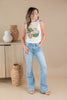 Make Your Mark Low Rise Flare Jeans