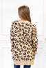 Spotted Charm Leopard Sweater Cardigan