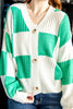 Clover Me Up Front Button Cardigan