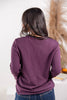 City Girl Chic Fleece Brushed Henley Top