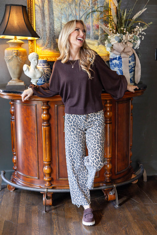 Leopard Lounge Outfit