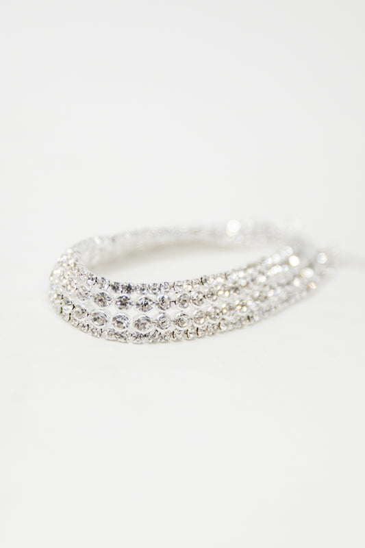 Crystal Cascade Rhinestone Bracelet