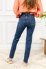 3 LENGTHS Great Lengths Dark Wash Relaxed Fit Jeans