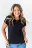 Weekend Daydreams Cotton Blend Crew Neck Tee