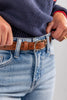 The Perfect Cinch Looped Oval Buckle Belt
