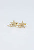 Falling Stars Layered Gold Earrings