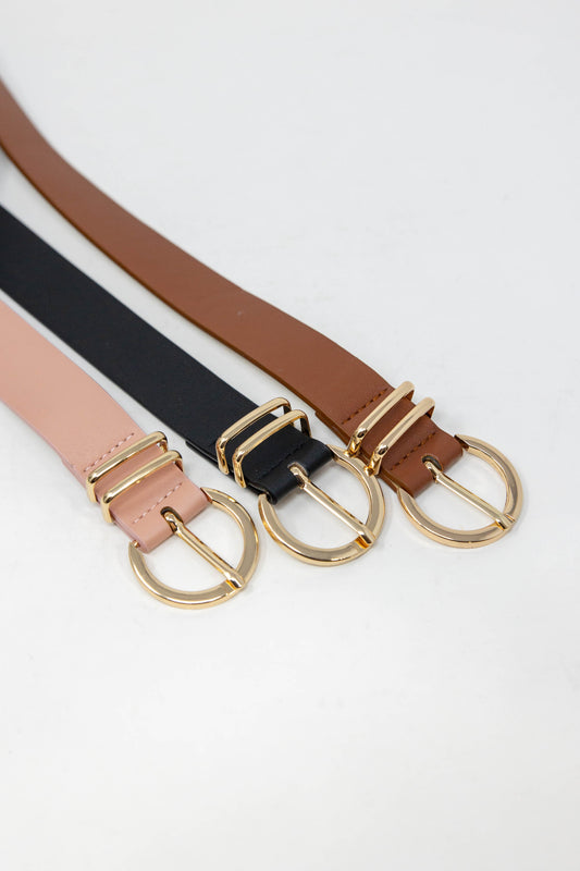 Chic in Circles Double Loop Belt