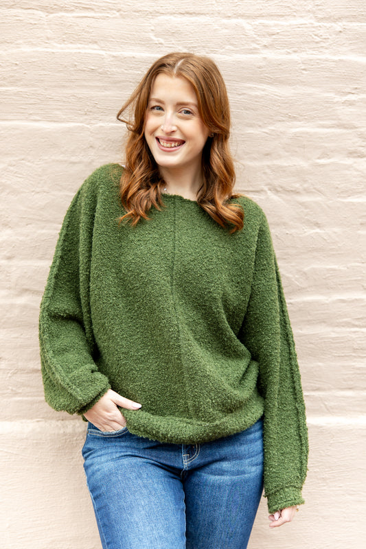 Pot of Cozy Loose Fit Sweater