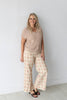 Sweet Little Thing Split Neck Button Front Knit Cardigan