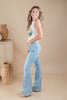 Make Your Mark Low Rise Flare Jeans