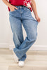 Serendipity Blues Classic Non-Distressed Mid Rise Jeans