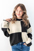 Block It Out Checkered Sweater