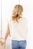 Playful Layers Sleeveless Knit Sweater Vest