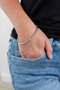 Signature Shine Twisted Bangle Bracelet