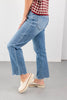 Tough Choice Mid Rise Slim Straight Leg Jeans
