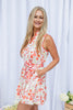 Blossom Bounce Floral Print Midi Dress