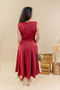 Cool Romance Sleeveless Empire Waist Pleated A-Line Midi Dress