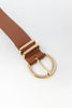 Chic in Circles Double Loop Belt